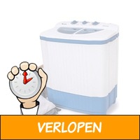 Crohill Mini wasmachine met dubbel trommel