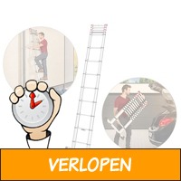 Hailo Flexline telescopische ladder