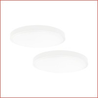 2 x V-Tac LED plafondlamp met sensor