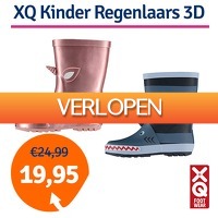 1dagactie.nl: XQ kinder regenlaarzen 3D