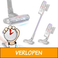 2-in-1 draadloze steelstofzuiger met LED