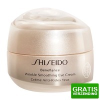 Bekijk de deal van Superwinkel.nl: Shiseido Benefiance Wrinkle Smoothing Eye Cream