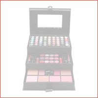 Make-up koffer zwart 81-delig