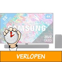 Samsung QLED 55Q74B (2022) + soundbar