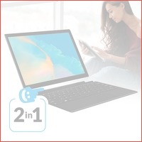 Predia Basic laptop en tablet in een