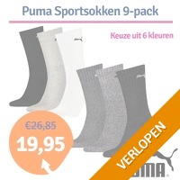 Puma Sportsokken 9-pack