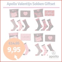 Apollo Valentijn Sokken Giftset -