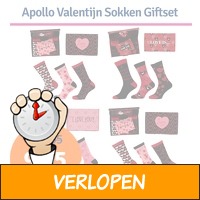 Apollo Valentijn Sokken Giftset -