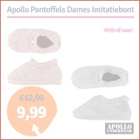 Apollo Dames Pantoffels