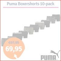 10 x Puma boxershorts