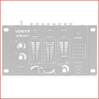 Vonyx STM-2211B 4-kanaals mengpaneel