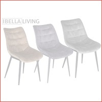 Eetkamerstoelen van Ibella Living