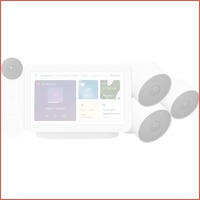 Google Nest cam 3-pack + deurbel + Hub 2