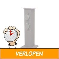 Smartwares Outdoor Stroompaal - Stekkerpaal - 4 Geaarde..