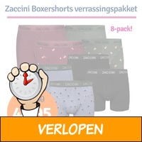 Dagaanbieding Zaccini Boxershorts 8-pack Verrassingspak..