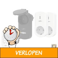 Mr Safe Draadloze stopcontactenset - met afstandsbedien..