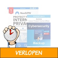 NordVPN met Acronis Cyber Protect Home Office