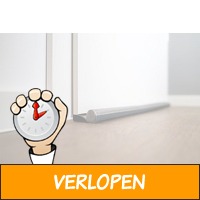 Set van 2 dubbele tochtstoppers