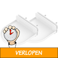 2 x Veripart universele wandhouder