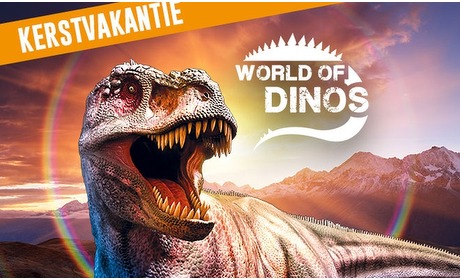 Groupon: Ticket World of Dinos in A'dam